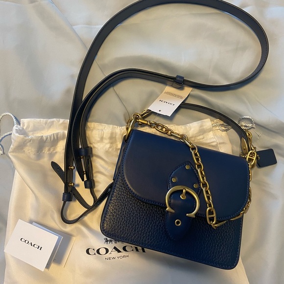 Coach Handbags - Brand new Coach Beats 18 bag navy blue